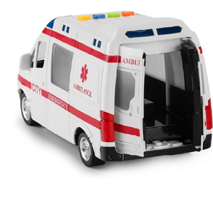 ماشین آمبولانس اسباب بازی موزیکال Musical AMBULANCE Car 1:16_اسباب بازی